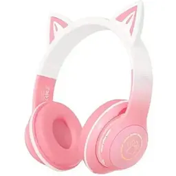 Навушники XO bluetooth BE38 Cats Ear Colourful Lights Headband bluetooth 5.3 RGB-підсвічування для мобільних
