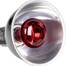 Світильник глибокий рефлекторний Terrario Biosphere Light 75W для локального обігріву тераріумів з керамічним патроном E27 - мініатюра 8