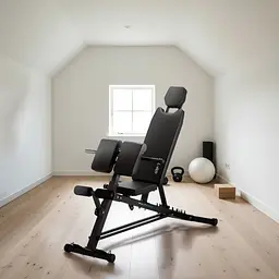 Лавка тренувальна Gymtek XL800 з еспандерами та партою Скотта - мініатюра 10
