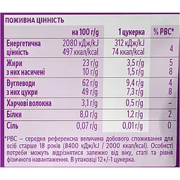 Цукерки Світоч Зоряне Сяйво з арахісовою начинкою та вафельною крихтою пакет 187 г - мініатюра 4