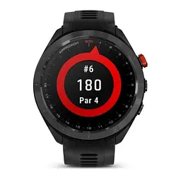 Смарт-годинник Garmin Approach S70 47mm B. Ceramic Bezel w. Black S. Band (010-02746-02/12) - мініатюра 6