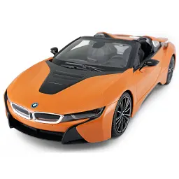 Машинка Rastar BMW i8 Roadster (95560) на радіокеруванні. 1:12. Помаранчевий - мініатюра 2