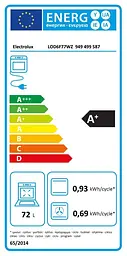 Духова шафа електрична Electrolux 72 л A+ пара дисплей конвекція телескопічні напрямні чорний - мініатюра 8