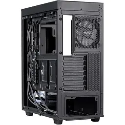 Корпус Prologix E122 Tempered Glass&Mesh Black [146857] - мініатюра 4