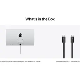 Монітор Apple Studio Display XDR 27" Standard glass with VESA mount adapter 2026 (MFEN4) [167743] - мініатюра 5