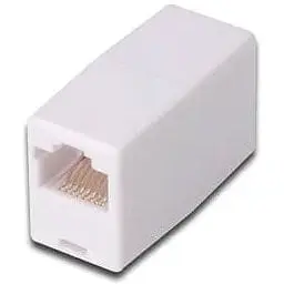 Розетка з’єднувальна Digitus для RJ45 мама мама білий (AT-A8/8)