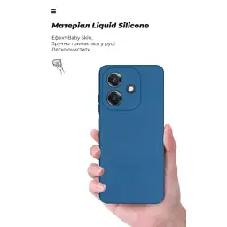 Чохол до мобільного телефона Armorstandart ICON OPPO A3 4G / A3x 4G / A40m 4G Camera cover Blue (ARM80884) - мініатюра 7