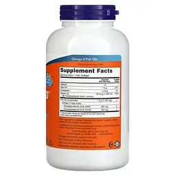 Концентрат Риб'ячого Жиру Ультра Омега 3 з Вітаміном Д-3 Ultra Omega 3-D - 180 фіш софтгель Now Foods - мініатюра 2
