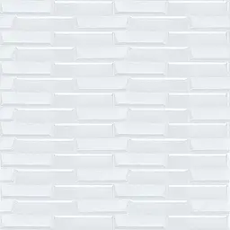Самоклеюча 3D панель Sticker Wall 19600х700х5мм Біла Кладка SW-00001335 - мініатюра 2
