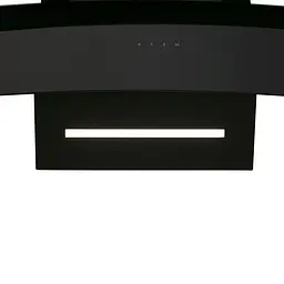 Витяжка декоративна похила PERFELLI DNS 6363 B 750 BL LED Strip - мініатюра 4