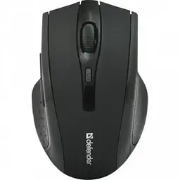 Мишка Defender Accura MM-665 Black (52665) - мініатюра 2