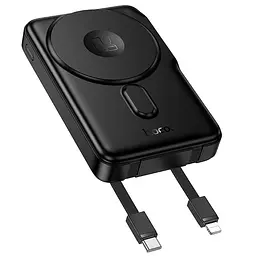 Портативний ЗП Power Bank Hoco Q48 Core PD20W з БЗП+iWatch 10000 mAh Black - мініатюра 6