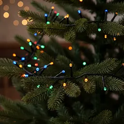Гірлянда електрична Luca lighting 100 LED ламп 2 м різнокольорова - мініатюра 2