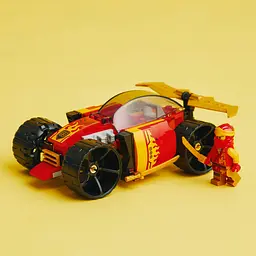 Конструктор LEGO Ninjago Гоночний автомобіль ніндзя Кая EVO, 94 деталі (71780) - мініатюра 5