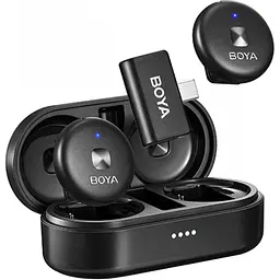 Мікрофонна радіосистема Boya Omic-U USB-C Black [102981]