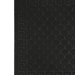 Килимок придверний Eco Fabric Луска без кромки чорний 60 х 90 см (6090-001) - мініатюра 5
