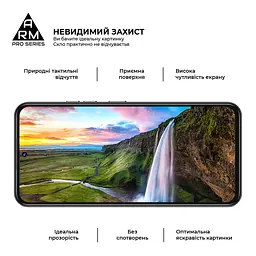 Захисне скло на TECNO Spark 30 Pro 4G (KL7) з олеофобним покриттям, Pro, повне проклеювання, антистатичний і пиловідштовхуючий шар, 9H, самоклеючеся, 2.5D, на весь екран, антистатичний клей, ArmorStandart (ARM83308) - мініатюра 4