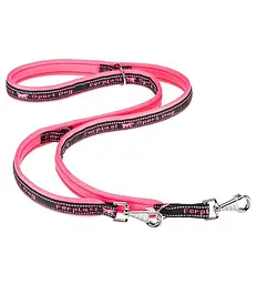 Поводок-перестежка для собак Ferplast Sport Dog GA215/200 нейлоновый розовый 1.5х200 cм 78004429