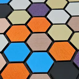 Самоклеюча алюмінієва плитка Sticker Wall 300х300х3мм Кольорова SW-00001932 - мініатюра 5