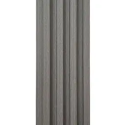 Рейка декоративна Wall Sticker WPC стінова 3000х160х23 мм Олов'яний SW-00001530 - мініатюра 5