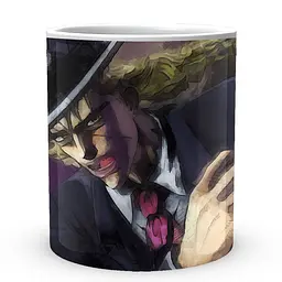 Кухоль GeekLand JoJo's Bizarre Adventure Phantom Blood Неймовірні пригоди ДжоДжо Примарна кров JJPB 06 330 мл білий - мініатюра 2