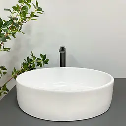 Умивальник VBI Cefalu white накладний VBI-015400, Білий - мініатюра 4