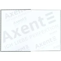 Книга записна Axent A4 Pattern, 96 аркушів, клітинка, сіра (8425-2-A) - мініатюра 3