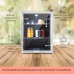 Холодильник Klarstein Beersafe XL 60 Л (10032672) - миниатюра 6