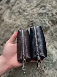 Ключниця з натуральної шкіри 5170 ST Leather чорна 75 мм - мініатюра 10
