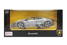 Машинка Rastar LAMBORGHINI REVENTON 1:24 срібло 34800 - мініатюра 2
