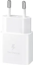 Зарядний пристрій Samsung 15W USB-C Charger EP-T1510NWE White