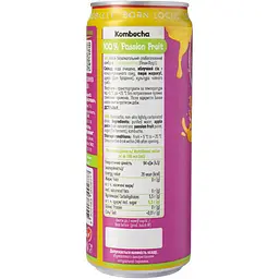 Комбуча Ever Aid Passion Fruit 100% 0.33 л - мініатюра 2