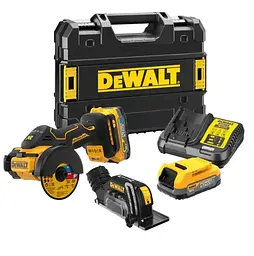 Пила дискова акумуляторна DeWalt з АКБ та ЗП DCS438E2T