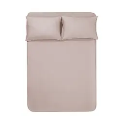 Простирадло на резинці з наволочками Penelope - Celine pink рожевий 160x200+50x70 (2)