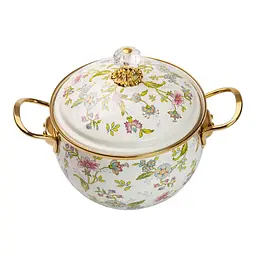 Каструля емальована Yiwu HP-2-112 5,0 л - мініатюра 5