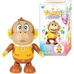 Музична іграшка Мавпочка WToys 89921 Різнокольоровий