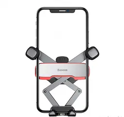 Автомобільний тримач холдер Baseus Mr Hui Gravity Car Mount SUYL-HU0S Silver - мініатюра 4