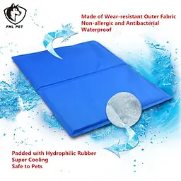 Килимок для собак, що охолоджує, GEL Pet Cooling Mat 81х96 см - мініатюра 4