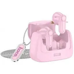 Бездротові навушники Hoco DES35 Dawn Handbag у вигляді рожеві сумки 6942007613132 - мініатюра 5