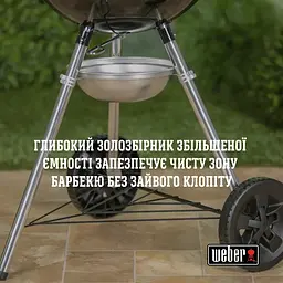 Гриль вугільний Weber Original Kettle 57см (1502202) - мініатюра 6