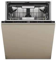 Whirlpool Посудомийна машина вбудовувана, 15компл., A+++, 60см, дисплей, 3й кошик, білий