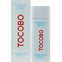 Зволожуюче сонцезахисне крем-молочко Tocobo Bio Watery Sun Cream SPF50+ PA++++ 50 мл