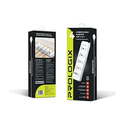 Мережевий фільтр живлення Prologix Premium PR-SC4408W (PR-SC4408W) - мініатюра 6