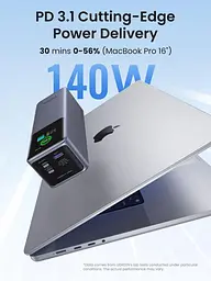 Портативний акумулятор Ugreen 200W Nexode 25000mAh PB722 (power bank) - мініатюра 4