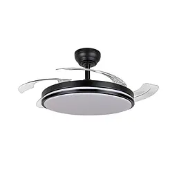 LED Світильник з вентилятором VIDEX CLF01 60W 3000K-4200K-6000K Black
