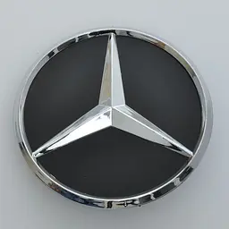 Емблема для Mercedes Спрінтер 123 мм пластикова