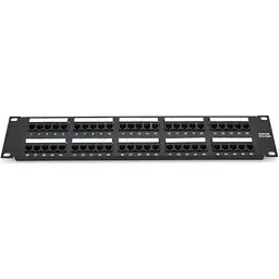 Патч-панель Voltronic 19 телефонна 50xRJ-45, Cat.3, DUAL type (YT-PPU50-1U)