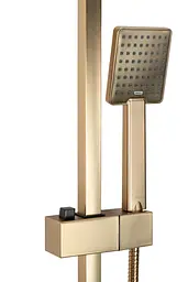 Душова система Rea Jack Brushed Gold з виливом REA-P7050, Золотий - мініатюра 6