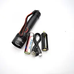 Ліхтар BL-P02-P50,1×18650, ЗУ Type-C, zoom, Box - мініатюра 2