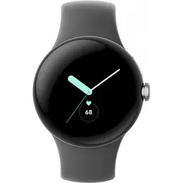 Смарт-годинник Google Pixel Watch Polished Silver Case/Charcoal Active Band - мініатюра 2